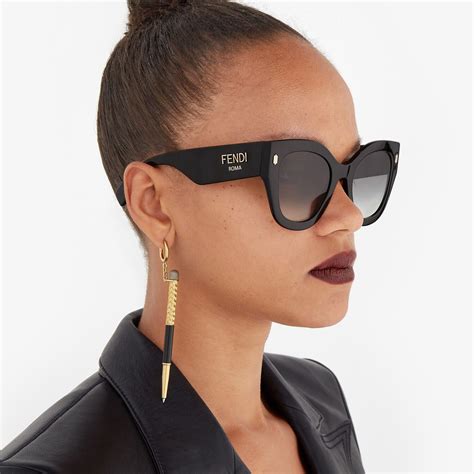 brille fendi leopard|Women's Designer Sunglasses .